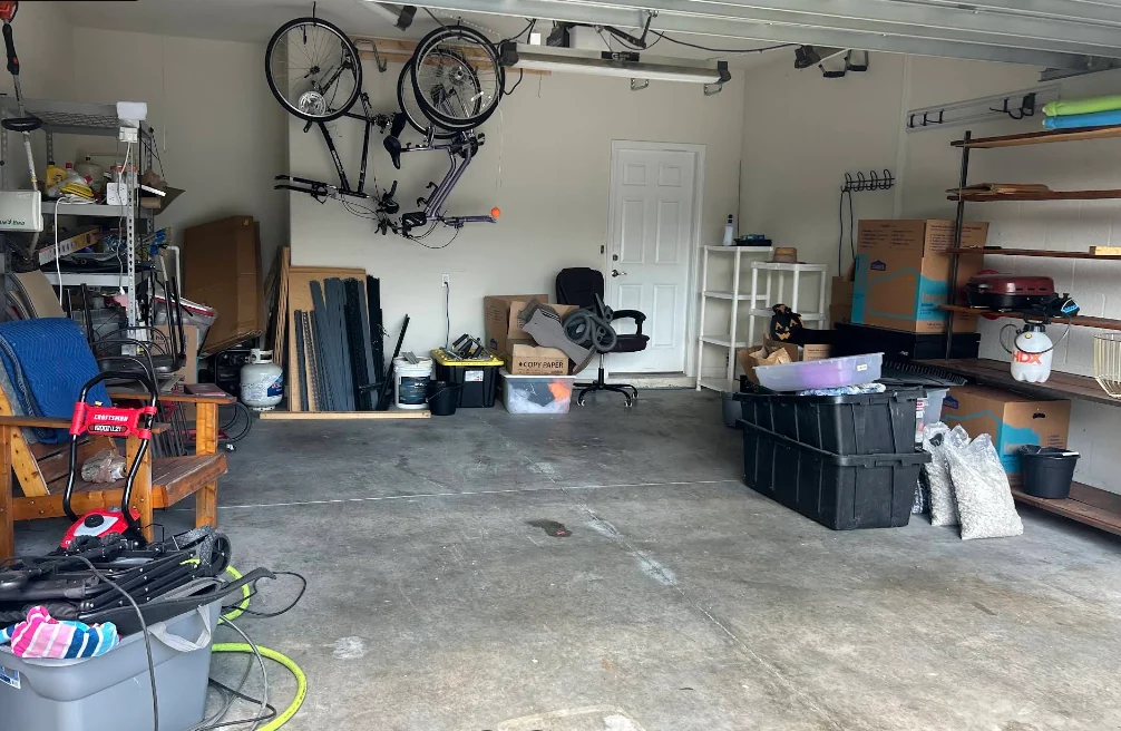 Garage after CornerStone cleanout